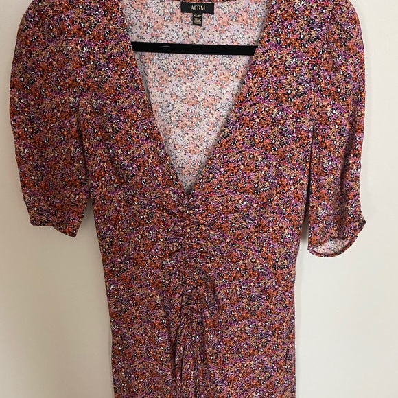 Floral High Slit Casual or Fancy Piece - Picture 5 of 5